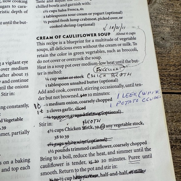 Vintage 1997 Joy of Cooking Cookbook: White Kitchen Decor - Picture 8 of 9